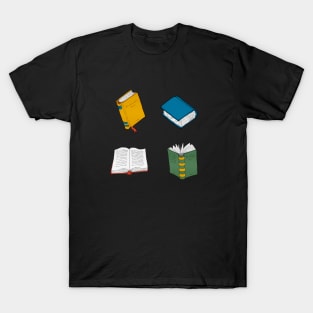 Books lovers - black T-Shirt